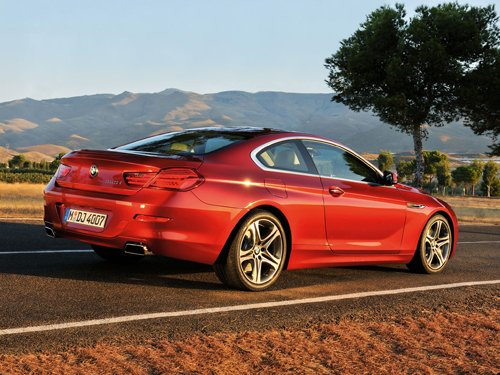 BMW 6 Series Coupe Car Poster Print on 10 mil Archival Satin Paper 36" x 24"