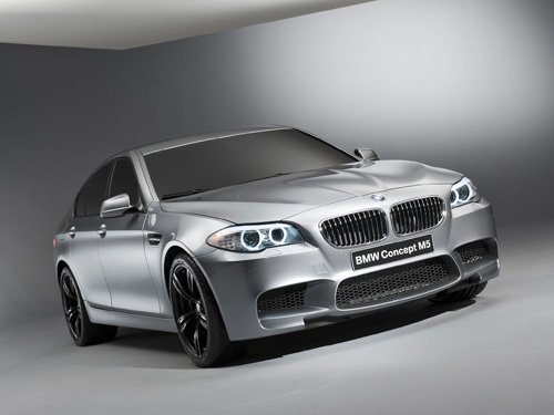 BMW M5 Concept Car Poster Print on 10 mil Archival Satin Paper 36" x 24"