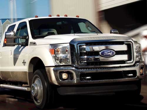 Ford F-450 Super Duty Truck Poster Print on 10 mil Archival Satin Paper 20" x 15"
