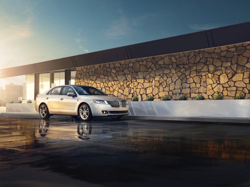 Lincoln MKZ Hybrid Car Poster Print on 10 mil Archival Satin Paper 20" x 15"
