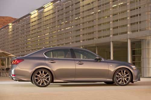 Lexus GS 350 F Sport Car Poster Print on 10 mil Archival Satin Paper 24" x 18"
