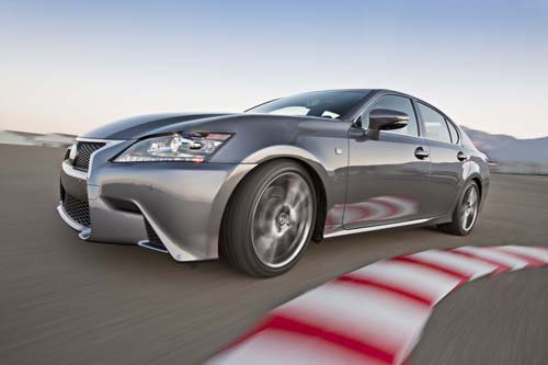 Lexus GS 350 F Sport Car Poster Print on 10 mil Archival Satin Paper 36" x 24"