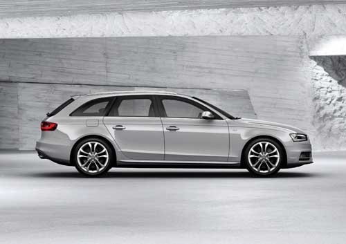 Audi S4 Avant (2012) Car Poster Print on 10 mil Archival Satin Paper 16" x 12"
