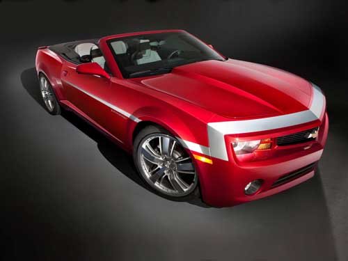 Chevrolet Camaro Red Zone Concept Car Poster Print on 10 mil Archival Satin Paper 20" x 15"