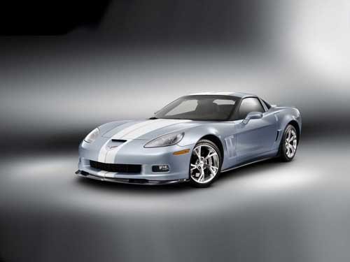 Chevrolet Corvette Grand Sport Concept Car Poster Print on 10 mil Archival Satin Paper 20" x 15"