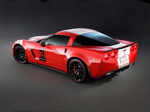 Chevrolet Corvette Z06 Ron Fellows Tribute Car Poster Print on 10 mil Archival Satin Paper 16" x 12"