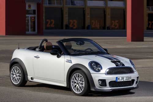 Mini Roadster (2012) Car Poster Print on 10 mil Archival Satin Paper 20" x 15"