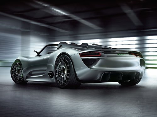Porsche 918 Spyder Concept Car Poster Print on 10 mil Archival Satin Paper 20" x 15"