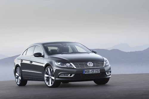 Volkswagen Passat CC (2012) Car Poster Print on 10 mil Archival Satin Paper 16" x 12"