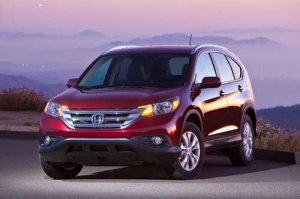 Honda CR-V (2012) Car Poster Print on 10 mil Archival Satin Paper 24" x 18"