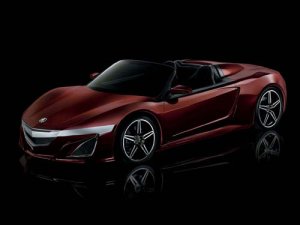 Acura NSX Roadster Concept Car Poster Print on 10 mil Archival Satin Paper 16" x 12"
