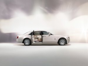 Rolls-Royce Ghost Six Senses Car Poster Print on 10 mil Archival Satin Paper 36" x 24"