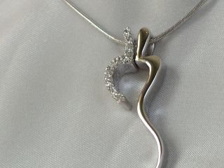 Sterling silver Lover pendant #313