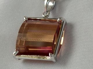 Zircon Box and sterling silver frame #319
