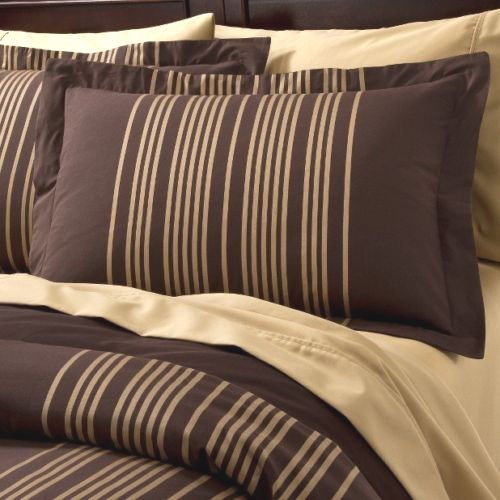 fieldcrest luxury gold stripe king duvet set 2 shams fieldcrest luxury gold stripe king duvet set 2 shams
