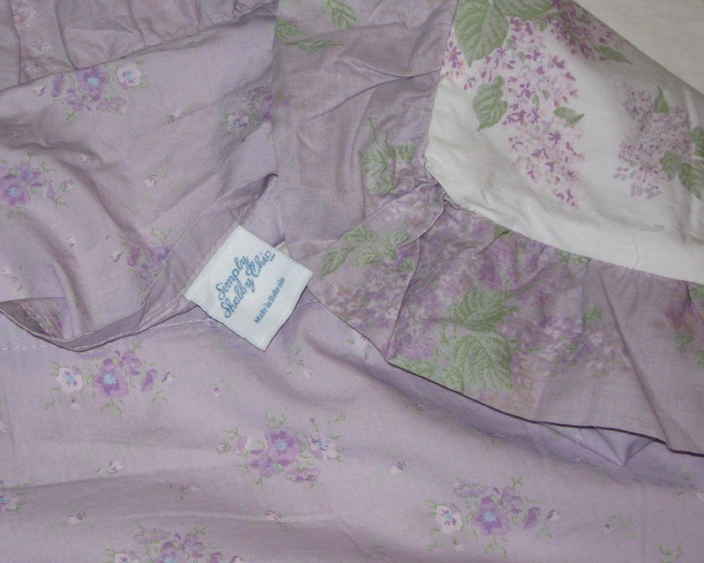 one simply shabby chic sham lavender wisteria floral standard one simply shabby chic sham lavender wisteria floral standard