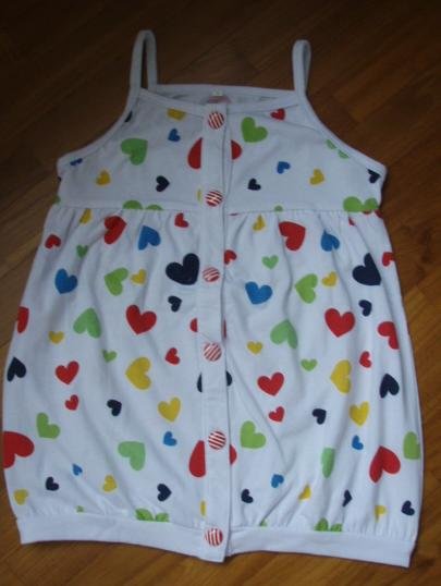 141 Printed HEART Dress