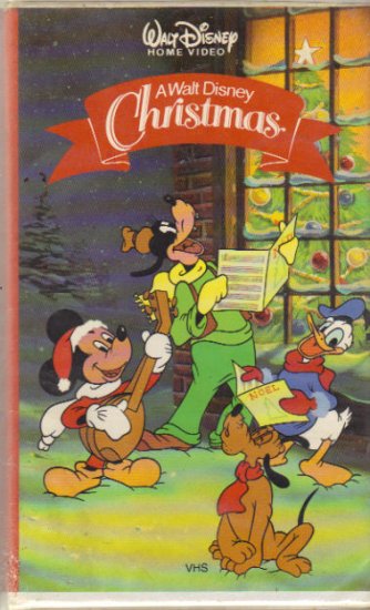 A Walt Disney Christmas Video VHS FREE US SHIPPING