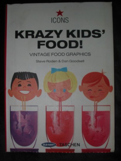 Krazy Kids Food Vintage Food Graphics SC book FREE US SHIPPING