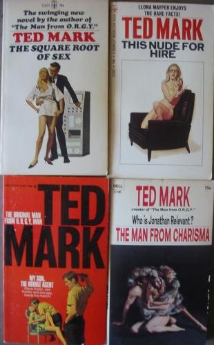 Lot 4 Ted Mark Paperbacks Adult Spy Novels FREE US SHIPPING