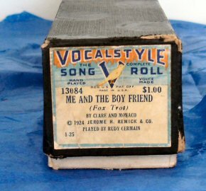 #13084 Me and the Boy Friend Vocalstyle Roll Rudy Germain