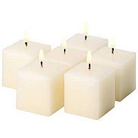 Ivory Vanilla Votive Cubes