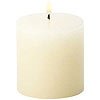 Ivory Vanilla Pillar Candle