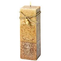 Rustic Wood Squared Pillar