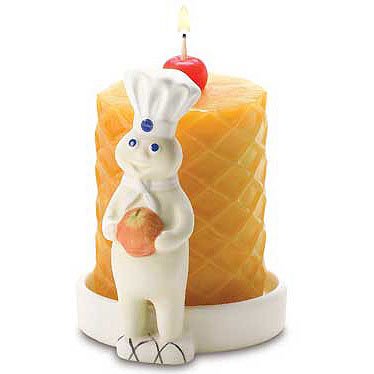 Pillsbury Doughboy Candle