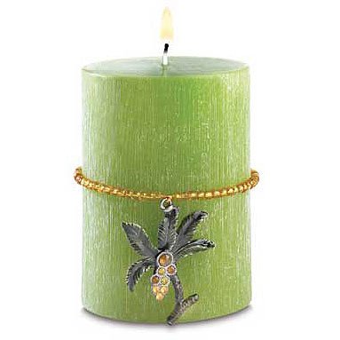 Tropical Candle with Charm