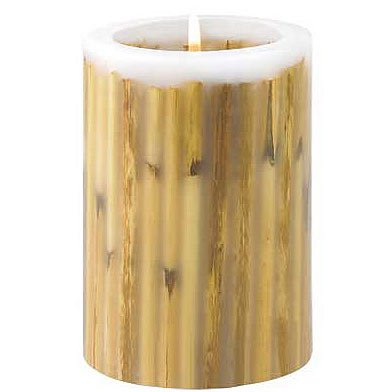 Wood Inlay Candle