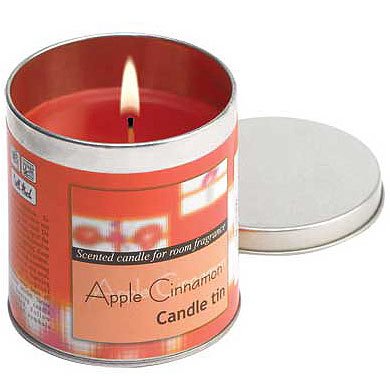 Apple Cinnamon Candle Tin