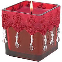 Moroccan Jeweled Candle