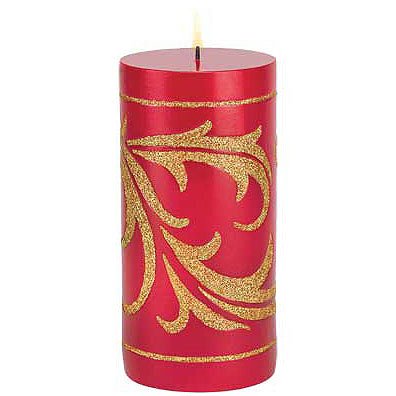 Holiday Swirl Candle