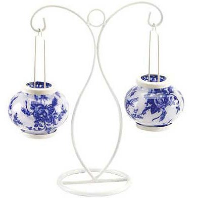 Delft Style Candleholder