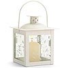 small Ivory Glass Lantern