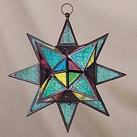 Star-Shaped Candle Lantern
