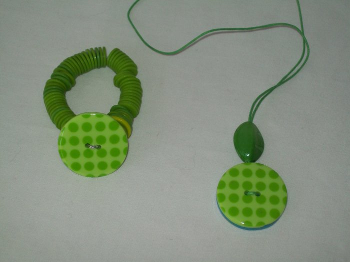 Reversable Necklace And Bracelet Set