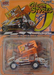 1:64 #0 Glenn Styres Diecast Sprintcar