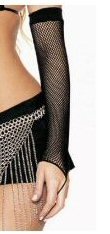 Fishnet Arm Warmers