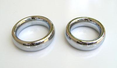 Chrome Donut Cock Ring
