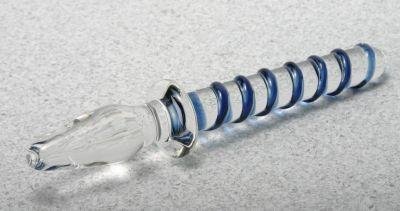 Blue Swirl Double Plug