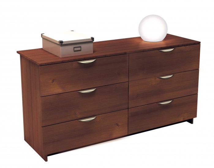Six (6) Drawer Bedroom Dresser Chest - Kids or Adult Wardrobe Clothes Storage