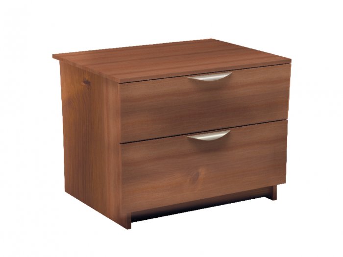 Two (2) Drawer Bedroom Night Stand Storage Table