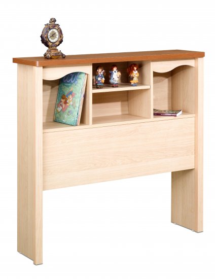 Twin Size Bed Storage Bookcase Headboard