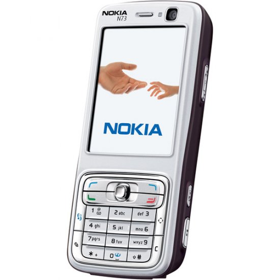 Unlocked Black Nokia N73 Multimedia Cell Phone