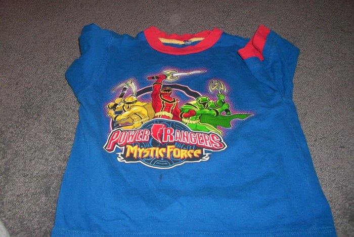 Boy's Power Ranger Tee-shirt size size 7/8 med