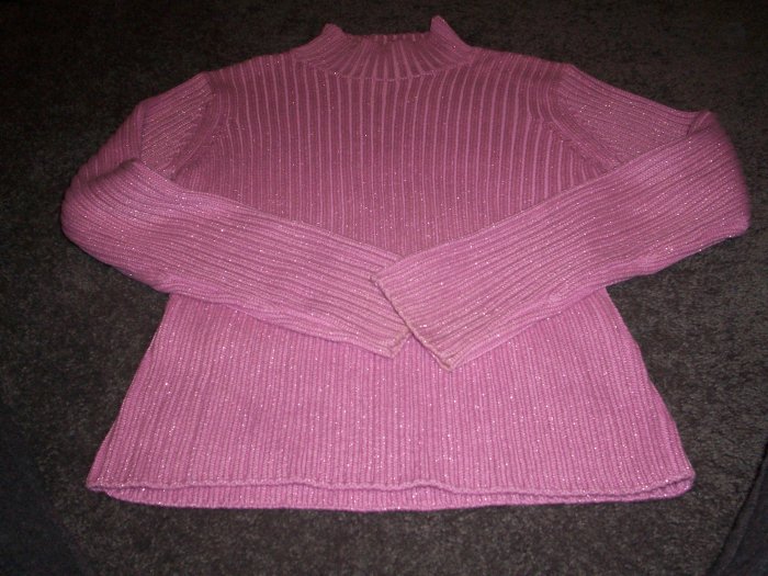 Girls's Glittery Pink GAP Sweater sixe XL