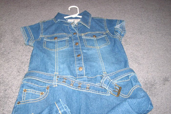 Girls Jean Dress size 12