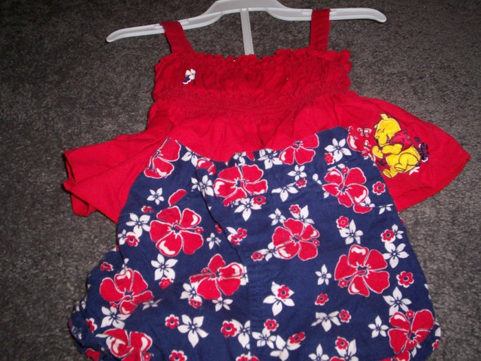 Disney Pooh 18 month 2 piece set